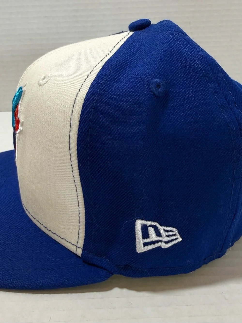 Toronto Blue Jays Retro New Era 59Fifty Fitted Hat/Cap 7 58 2tone Green Uv